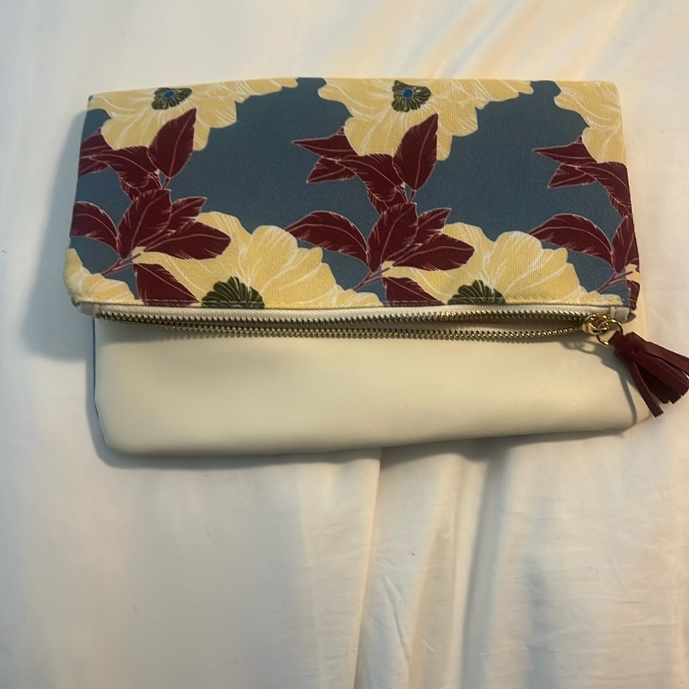 Anthropology Rachel Pally Reversible Clutch Purse In Bloom -Fab Fit Fun